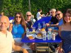 Participants enjoying The Big Greek Food Fest of Niles