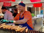 Hard working volunteers - Lincoln Park Greek Fest, Chicago Hard working volunteers - Lincoln Park Greek Fest, Chicago