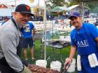Hard working volunteers - St. Demetrios Greek Fest, Elmhurst Hard working volunteers - St. Demetrios Greek Fest, Elmhurst