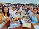 Participants enjoying the St. Nectarios Greek Fest in Palatine