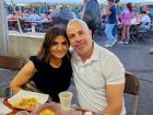 Participants enjoying the St. Nectarios Greek Fest in Palatine