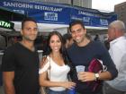 Happy participants, Taste of Greektown in Chicago Happy participants, Taste of Greektown in Chicago