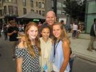 Happy participants, Taste of Greektown in Chicago Happy participants, Taste of Greektown in Chicago
