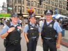 Police officers, Taste of Greektown in Chicago Police officers, Taste of Greektown in Chicago