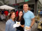 Happy participants, Taste of Greektown in Chicago Happy participants, Taste of Greektown in Chicago