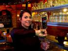 Friendly bar server at Jimmy's Charhouse in Libertyville Friendly bar server at Jimmy's Charhouse in Libertyville