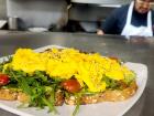 The Avocado Toast at Maple Butter Cafe in Plainfield The Avocado Toast at Maple Butter Cafe in Plainfield
