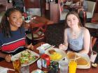 Friends enjoying breakfast at Maple Butter Cafe in Plainfield Friends enjoying breakfast at Maple Butter Cafe in Plainfield