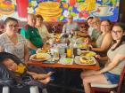 Family enjoying breakfast at Maple Butter Cafe in Plainfield Family enjoying breakfast at Maple Butter Cafe in Plainfield