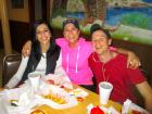 Friends enjoying lunch at The Works Gyros in Glenview Friends enjoying lunch at The Works Gyros in Glenview