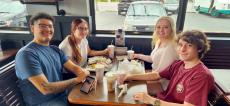 Friends enjoying lunch at Billy Boy's Restaurant in Chicago Ridge Friends enjoying lunch at Billy Boy's Restaurant in Chicago Ridge