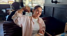 Happy customer at Billy Boy's Restaurant in Chicago Ridge Happy customer at Billy Boy's Restaurant in Chicago Ridge