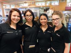 Friendly servers at Christy's Restaurant in Wood Dale Friendly servers at Christy's Restaurant in Wood Dale