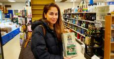 Happy customer at Columbus Food Market & Gifts in Des Plaines
