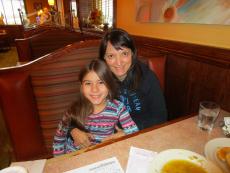 Mom and daughter enjoying lunch at Downers Delight Pancake House & Restaurant in Downers Grove Mom and daughter enjoying lunch at Downers Delight Pancake House & Restaurant in Downers Grove