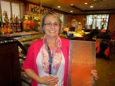 Friendly manager at Downers Delight Pancake House & Restaurant Friendly manager at Downers Delight Pancake House & Restaurant