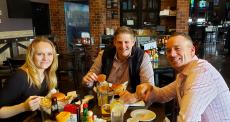 Friends enjoying lunch at Draft Picks Sports Bar in Naperville Friends enjoying lunch at Draft Picks Sports Bar in Naperville