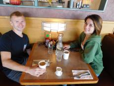 Customers enjoying coffee at Butterfield's Restaurant in Naperville Customers enjoying coffee at Butterfield's Restaurant in Naperville