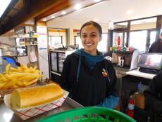 Friendly staff at Franksville Restaurant in Chicago Friendly staff at Franksville Restaurant in Chicago