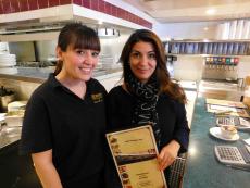 Friendly staff at George's Family Restaurant in Oak Park Friendly staff at George's Family Restaurant in Oak Park