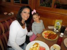 Mom and daughter enjoying lunch at Jimmy's Restaurant in Des Plaines Mom and daughter enjoying lunch at Jimmy's Restaurant in Des Plaines