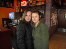 Friends enjoying dinner at Kosta's Gyros in Algonquin Friends enjoying dinner at Kosta's Gyros in Algonquin