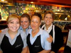 Friendly staff at Lumes Pancake House in Palos Heights Friendly staff at Lumes Pancake House in Palos Heights