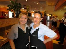 Friendly servers at Lumes Pancake House in Palos Heights Friendly servers at Lumes Pancake House in Palos Heights