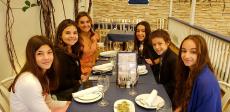 Family enjoying lunch at Mykonos Greek Restaurant in Niles Family enjoying lunch at Mykonos Greek Restaurant in Niles