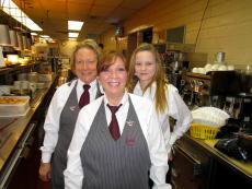 Friendly staff at Palm Court Restaurant in Arlington Heights Friendly staff at Palm Court Restaurant in Arlington Heights