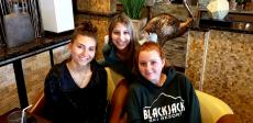 Friends enjoying lunch at Papagalino Cafe & Pastry Shop in Niles Friends enjoying lunch at Papagalino Cafe & Pastry Shop in Niles