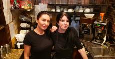 Friendly servers at Papagalino Cafe & Pastry Shop in Niles Friendly servers at Papagalino Cafe & Pastry Shop in Niles