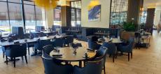 Beautiful dining area at Pella Signature Restaurant in Burr Ridge Beautiful dining area at Pella Signature Restaurant in Burr Ridge