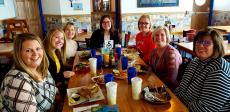 Friends enjoying lunch at QP Greek Food With a Kick in Hoffman Estates Friends enjoying lunch at QP Greek Food With a Kick in Hoffman Estates