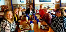 Friends enjoying lunch at QP Greek Food With a Kick in Hoffman Estates Friends enjoying lunch at QP Greek Food With a Kick in Hoffman Estates