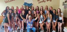 Local students enjoying lunch at Tasty Waffle Restaurant in Romeoville Local students enjoying lunch at Tasty Waffle Restaurant in Romeoville
