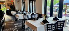 Beautiful lounge area at Thassos Greek Restaurant in Clarendon Hills Beautiful lounge area at Thassos Greek Restaurant in Clarendon Hills