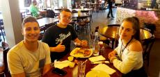 Friends enjoying lunch at Xando Cafe in Hickory Hills Friends enjoying lunch at Xando Cafe in Hickory Hills
